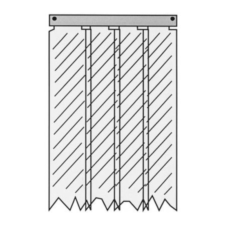 Allpoints Allpoints 321237 Kason 401Sa8085090 Strip Curtain For Kason 321237